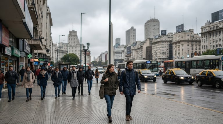Lunes fresco y con viento sur