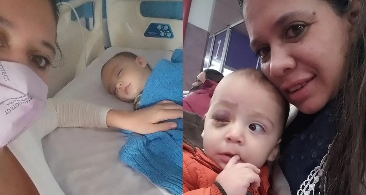 Tiene 14 meses, pasó la mitad de su vida en el Garrahan y necesita una prótesis millonaria
