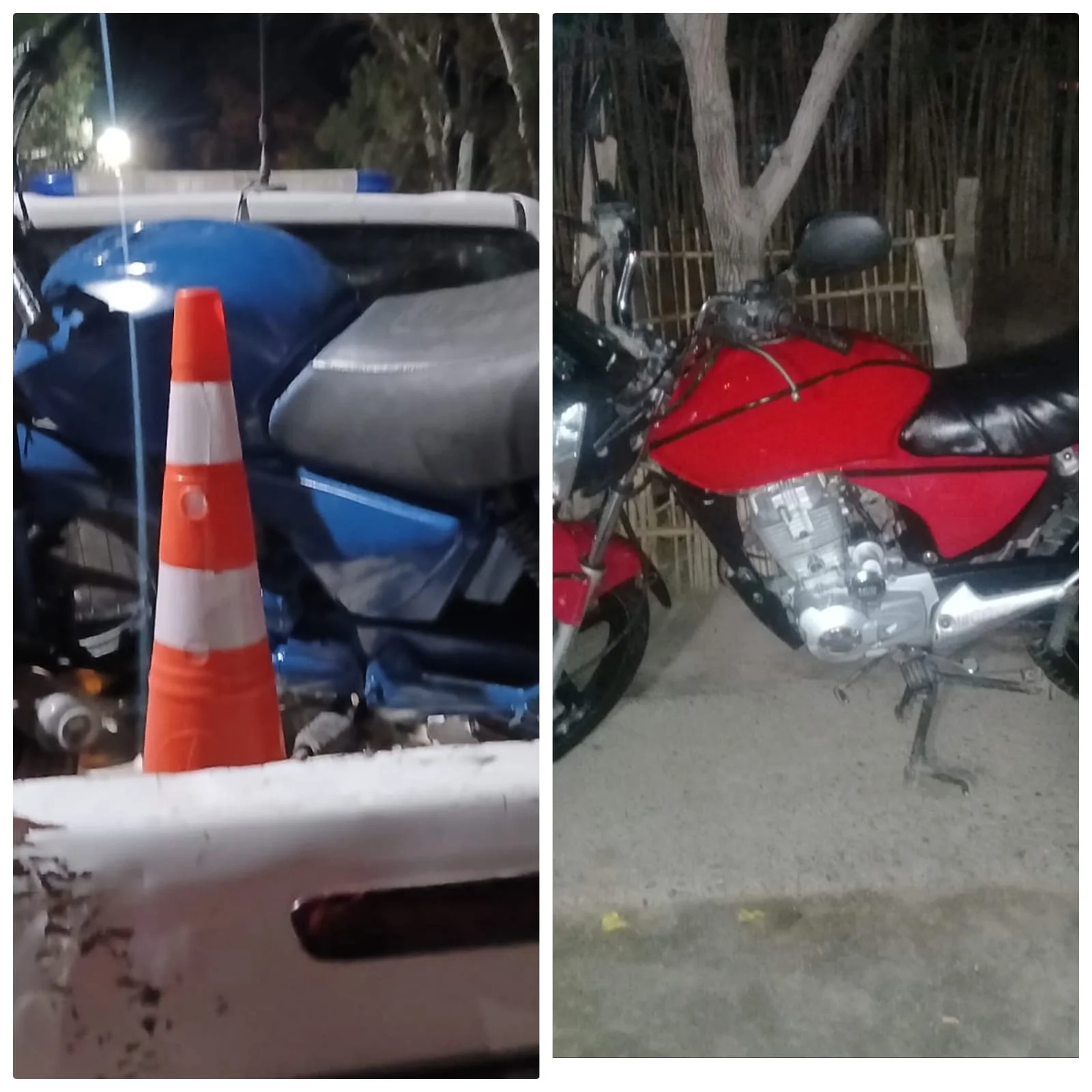 En solo 18 horas pintaron una moto robada y desmantelaron una bicicleta en la Majadita - 9 de Julio