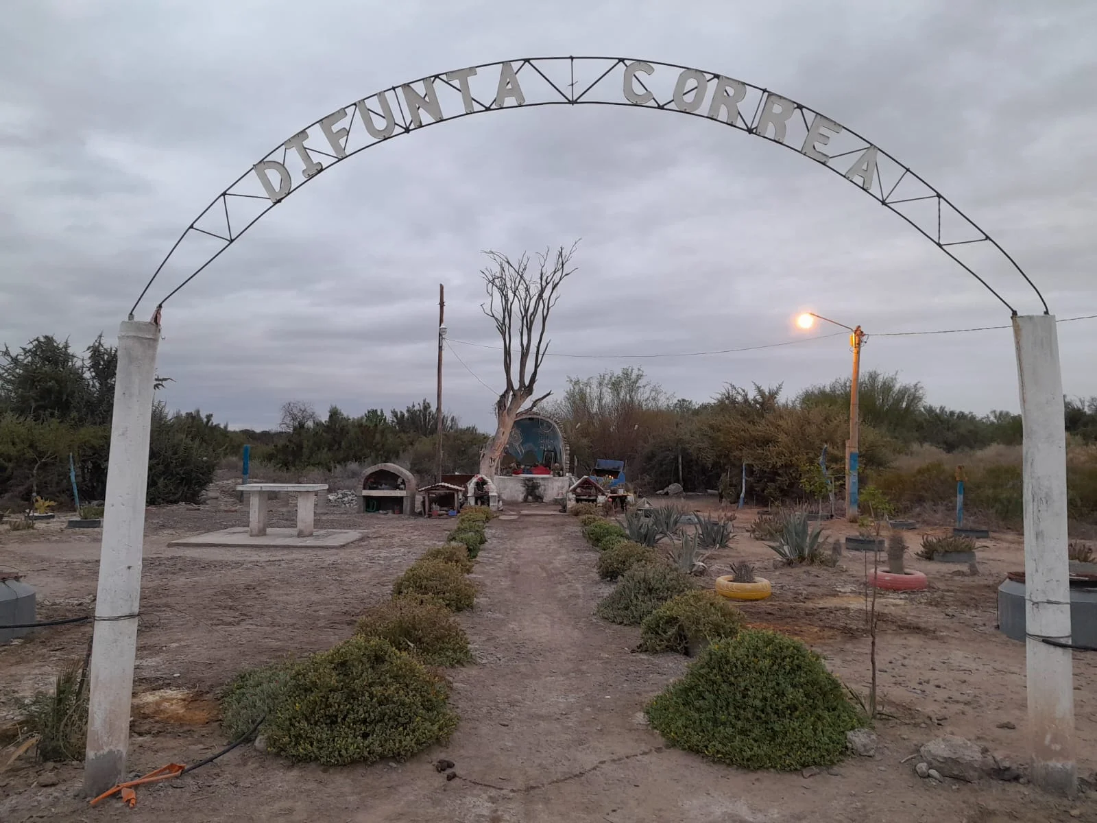 "Paraje Difunta Correa en la majadita 9 de Julio"