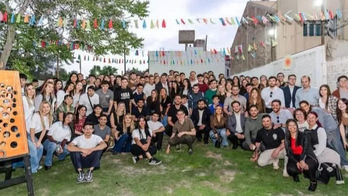 "Orrego mantuvo un encuentro con jovenes de toda la provincia"