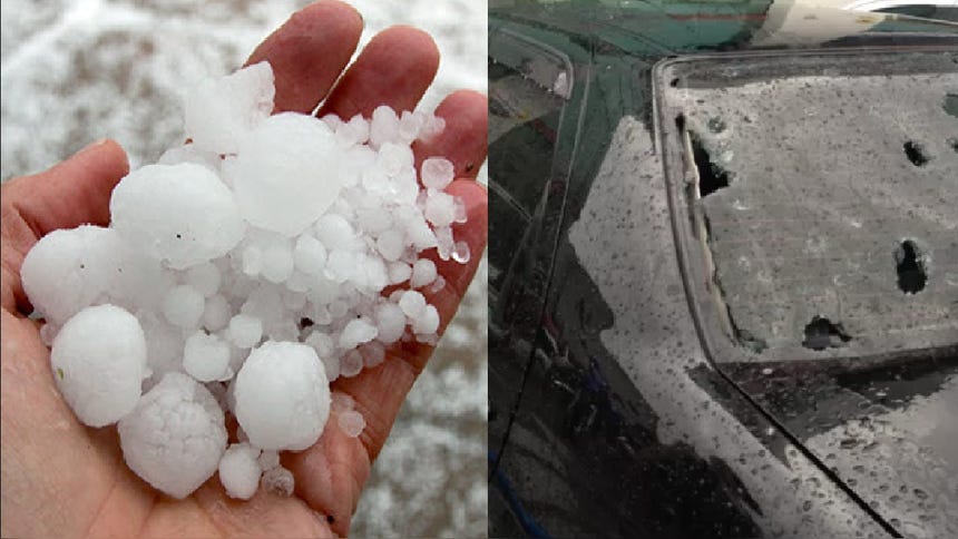 Crece la demanda de seguros contra granizo en San Juan: cuánto cuesta proteger un auto
