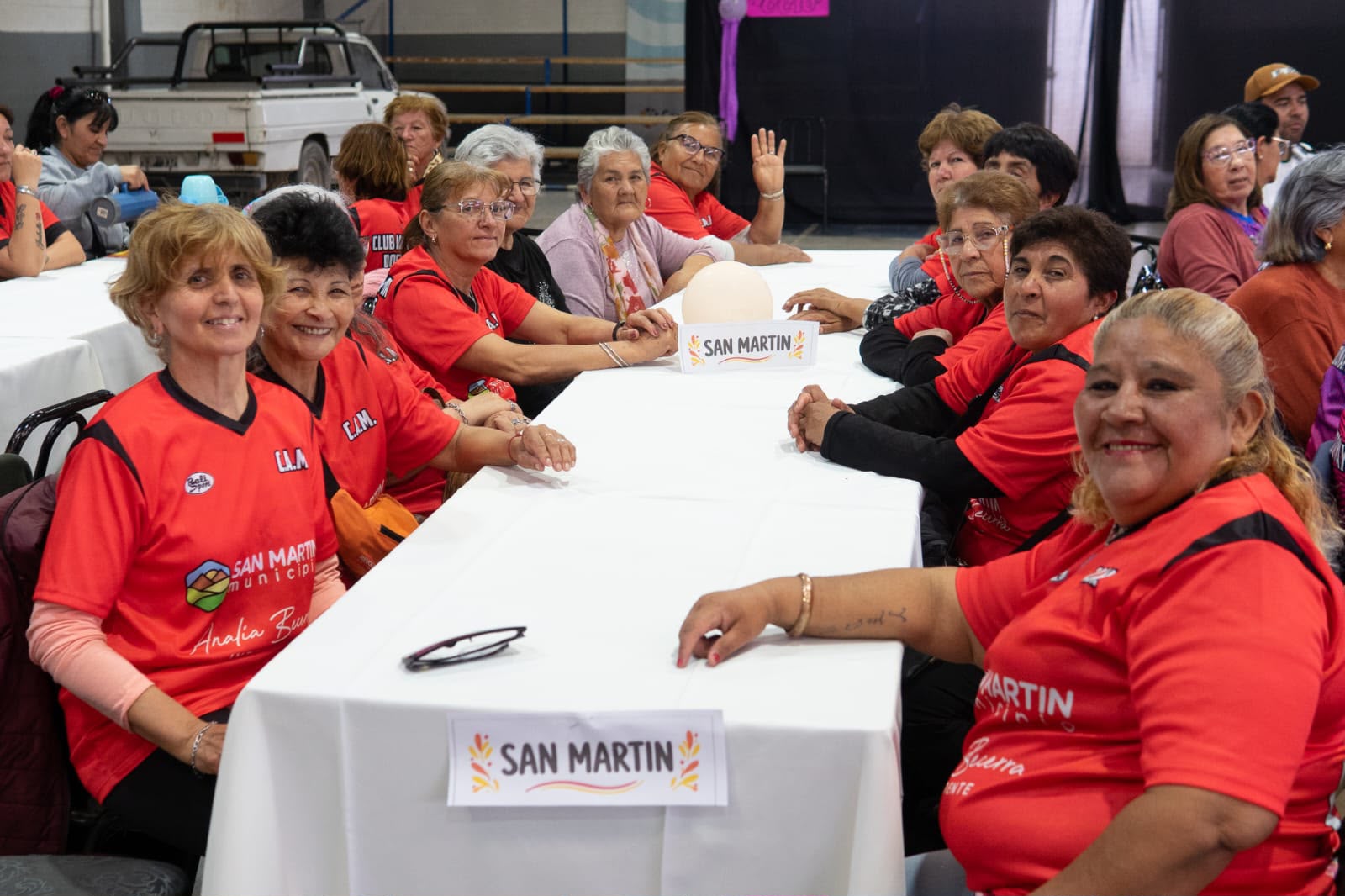 San Martín participó de un encuentro de adultos mayores en Caucete
